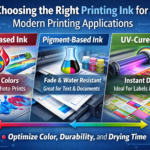 Choosing the Right Printing Ink for Modern Printing Applications