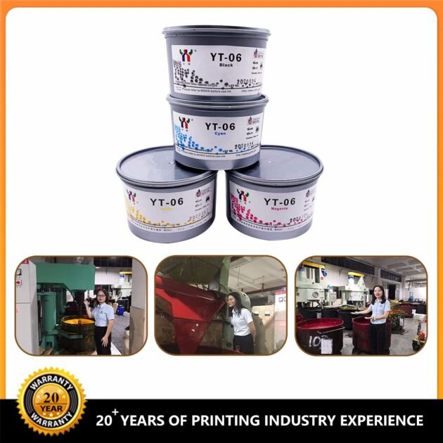 Ceres Ink YT-06 High temperature-resistant Offset CMYK Ink for Melamine Materials Ceres Ink YT-06 High temperature-resistant Offset CMYK Ink for Melamine Materials