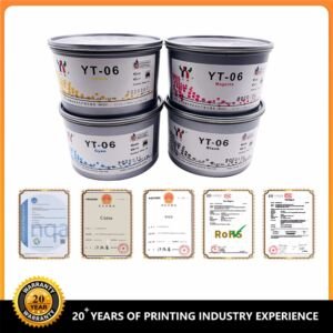 Ceres Ink YT-06 High temperature-resistant Offset CMYK Ink for Melamine Materials Ceres Ink YT-06 High temperature-resistant Offset CMYK Ink for Melamine Materials