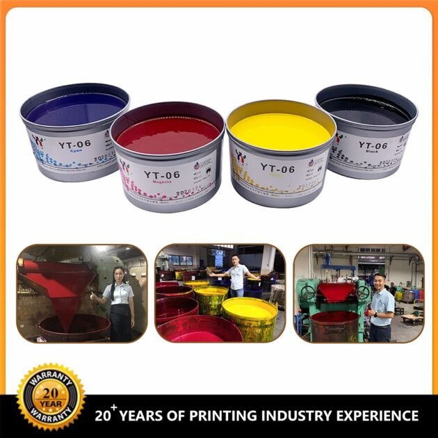 Ceres YT-09 High Concentration CMYK Offset Ink