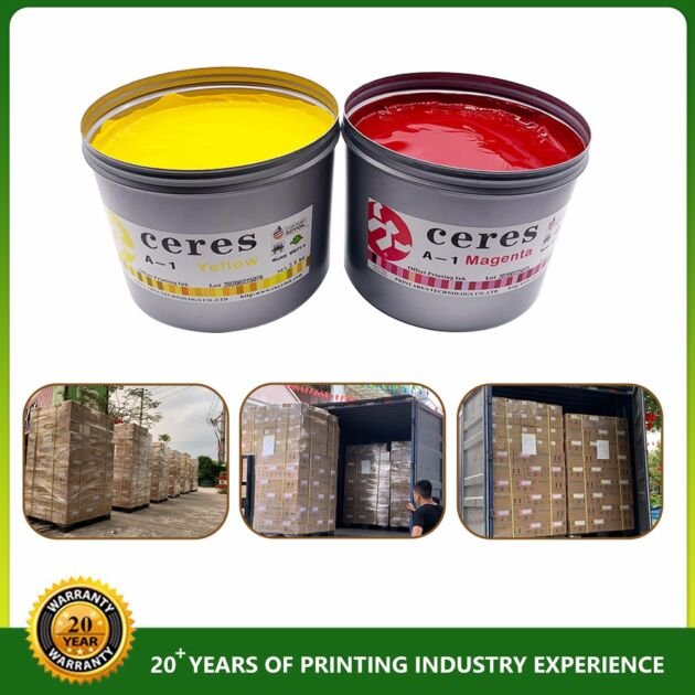 Ceres YT-A1 Series Offset Ink For 4 Color Offset Printing Machine