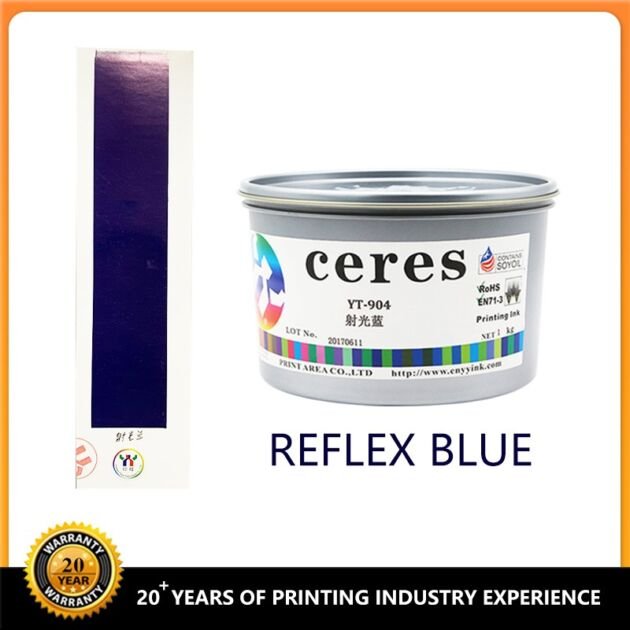 Ceres Ink YT-914 Pantone Color Warm Red Offset Printing Ink