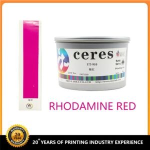 Ceres Ink YT-914 Pantone Color Warm Red Offset Printing Ink