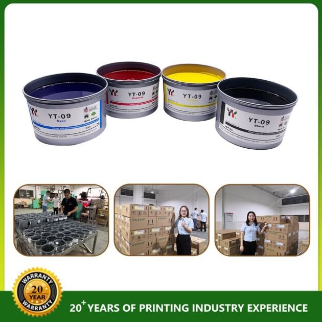 Ceres YT-09 High Concentration CMYK Offset Ink Ceres YT-09 High Concentration CMYK Offset Ink