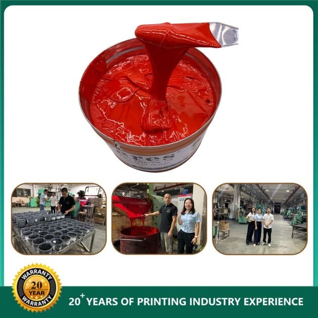 Ceres ink Pantone Spot color UV Offset Printing Ink