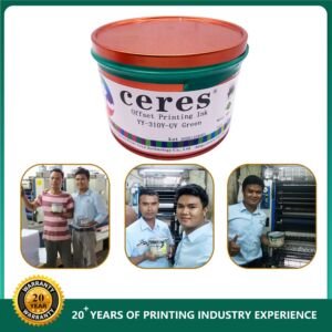 Ceres ink Pantone Spot color UV Offset Printing Ink