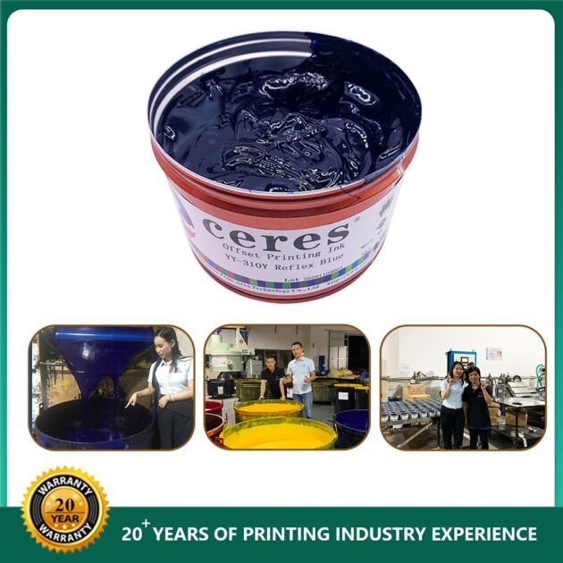 Ceres ink Pantone Spot color UV Offset Printing Ink