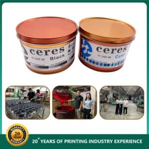 Ceres UV Inks For Offset Printing Machine