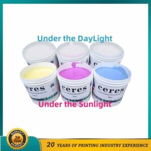 Screen Printing Water Based Photochromic Ink