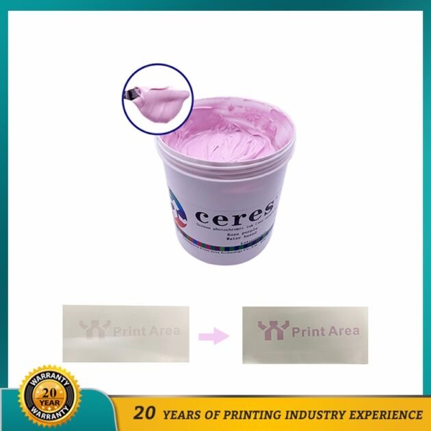 Screen Printing Water Based Photochromic Ink