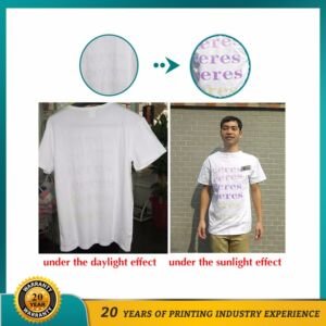 Screen Printing Water Based Photochromic Ink