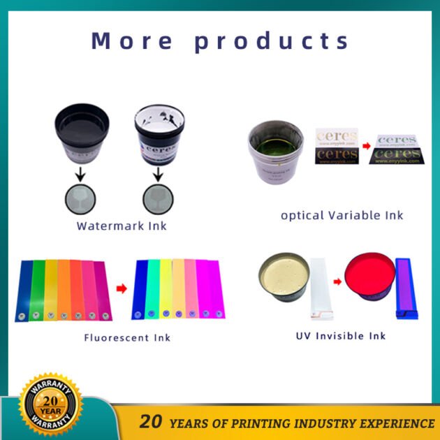Ceres Infrared Absorb Invisible Ink For Inkjet Printers