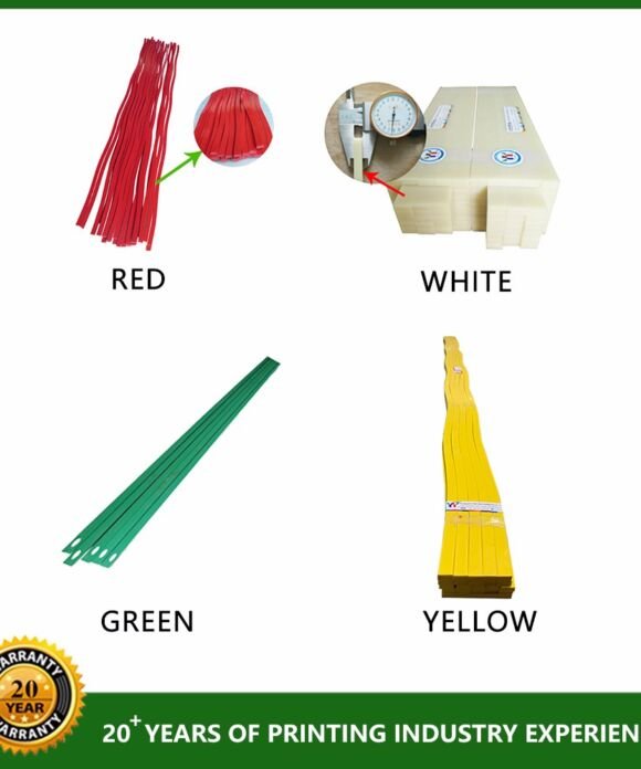 Yellow PVC Cutting Sticks for Cutting paper