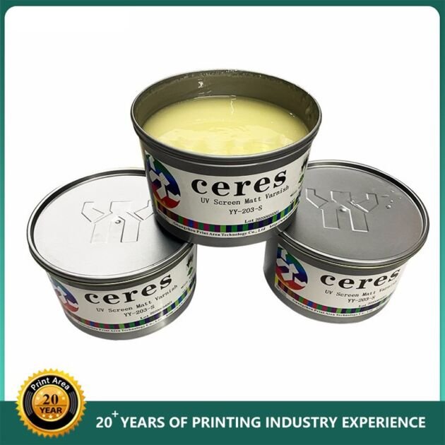 Ceres UV Matt Varnish For Coating Machine