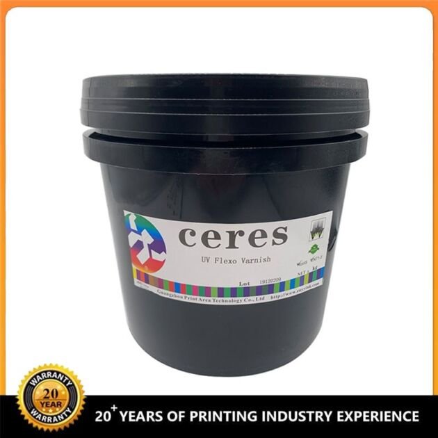 Ceres Flexo Printing UV Gloss Varnish