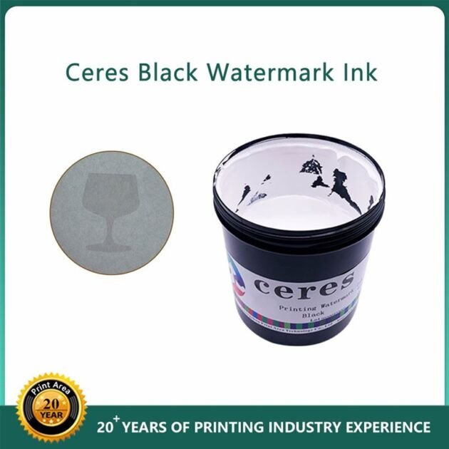 Ceres Anti-forger Screen Black Watermark Ink