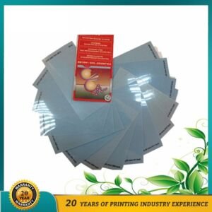 Offset printing materials Self-adhesive Underpacking Foil