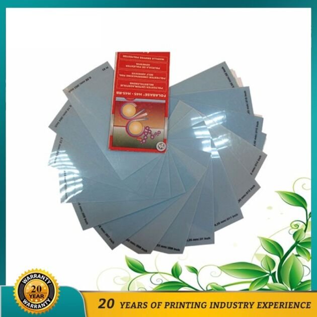 Offset printing materials Self-adhesive Underpacking Foil