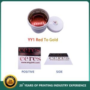 Ceres Screen Printing Color Change And Optical Variable Ink For Security Paper