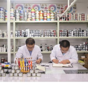 Ceres Flexo Printing Pantone 801 Blue UV Fluorescent ink For Package