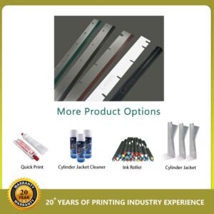 Roybi 520 Offset machine Polyurethane Wash Up Blade