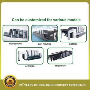 Roybi 520 Offset machine Polyurethane Wash Up Blade