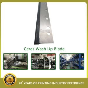 Roybi 520 Offset machine Polyurethane Wash Up Blade