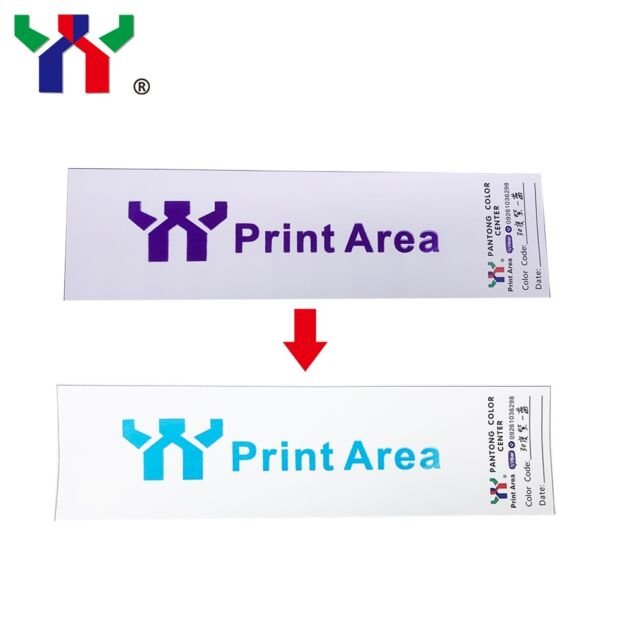 Temperature Sensitive Ink ,Purple to Blue color