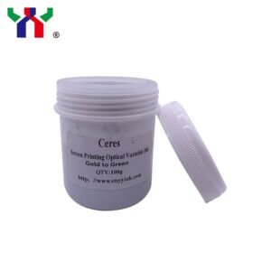 Golden to Green Magnetic Optical Variable Ink