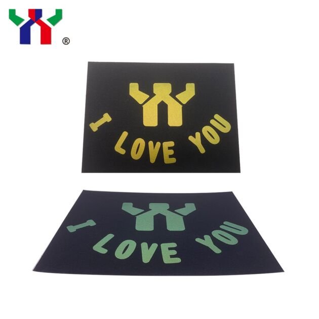 Golden to Green Magnetic Optical Variable Ink