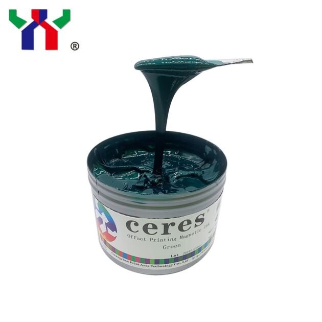 Green Magnetic Ink for Screen Printing and Offset Printing