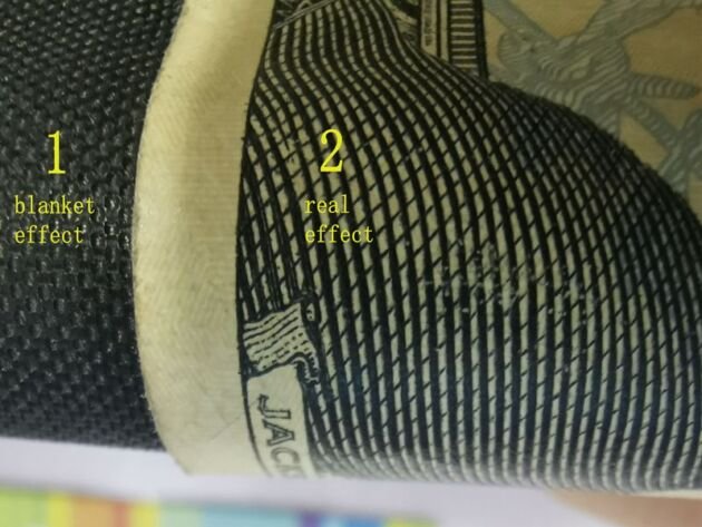 blanket used for banknote offset printing