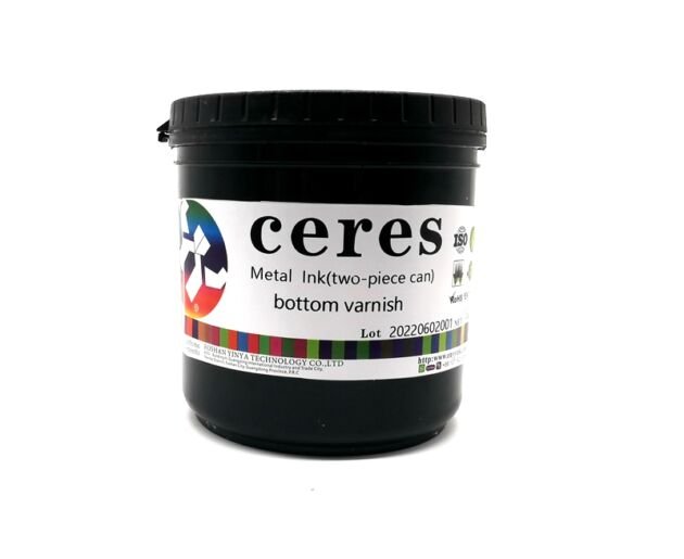 Metal Decorating Inks Two-Piece can Bottom Varnish