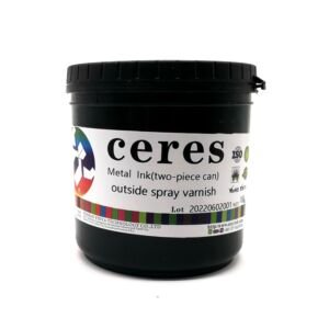 Metal Decorating Inks three-piece can outside varnish