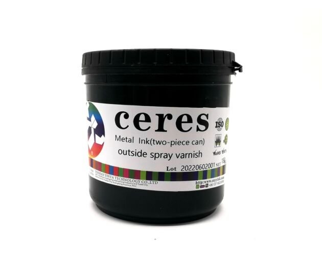 Metal Decorating Inks three-piece can outside varnish