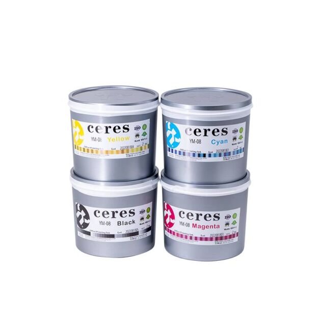 Ceres Three Piece Cans Metal Decorating Offset Ink